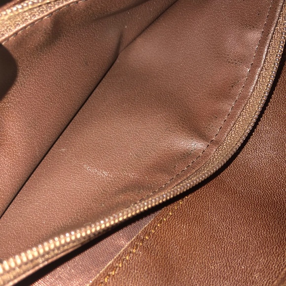 RALPH LAUREN Brown Green Tartan Plaid Long Bifold Wallet with Coin Section - Picture 8 of 17